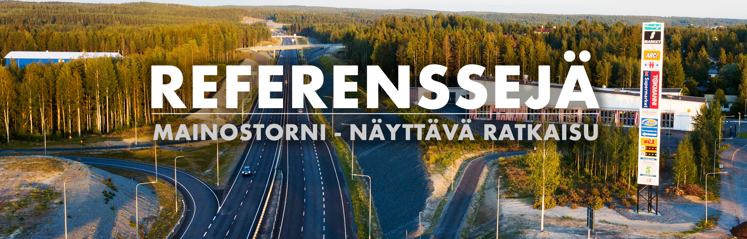 Mainostorni-referenssejä